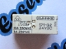 171-G2 / 171.G2 24VDC / 171G2.24VDC / 171G224VD - Kuhnke - 8 pin Double pole change over 8A rated contacts 24VDC.