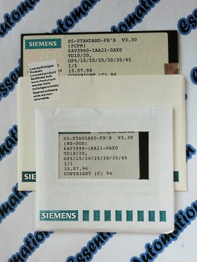 Siemens 6AV3980-1AA21-0AX0 S5 Software