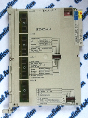 Siemens Simatic S5 6ES5465-4UA12 Analog Input