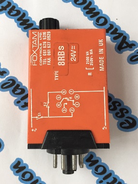 Foxtam 8RB-S 24VDC Plug in delay off timer.