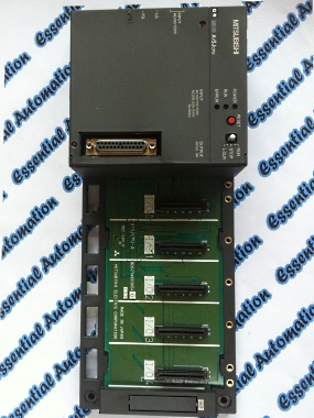 Mitsubishi Melsec PLC A1S CPU with built in power supply on a 5 way rack.