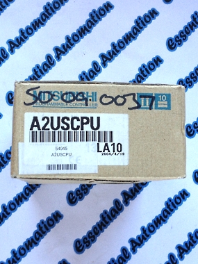 Mitsubishi Melsec PLC A2USCPU CPU Module.