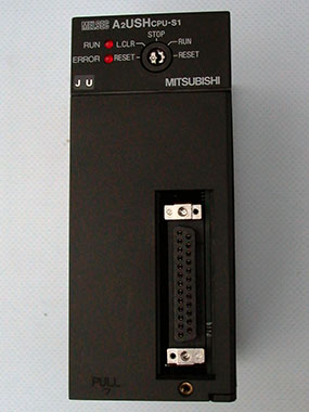 Mitsubishi Melsec PLC A2-USH-S1 CPU Module.