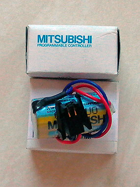 Mitsubishi Melsec PLC A6BAT Battery.