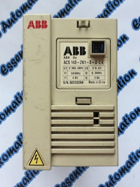ABB ACS143-2K1-U Inverter / Variable Speed Drive.