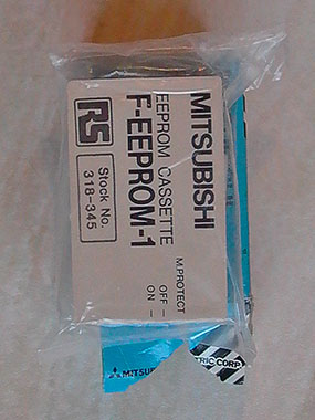 Mitsubishi Melsec PLC F Series F-EEPROM-1 EEprom memory cassette.