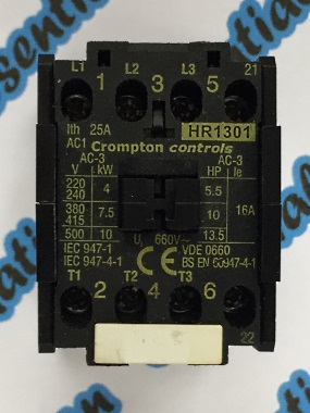 Crompton Controls HR1301 Contactor