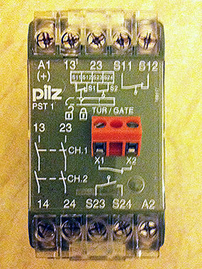 Pilz PST1 Gate Safety Relay Controller.