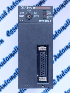 Mitsubishi Melsec PLC Q2ASCPU-S1 CPU Module.