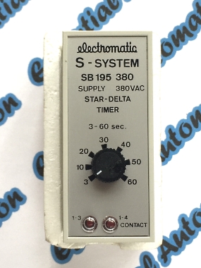 Electromatic SB195380 / SB195-380 Star Delta Timer