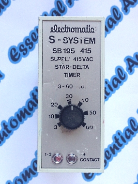 Electromatic SB195415 Star Delta Timer