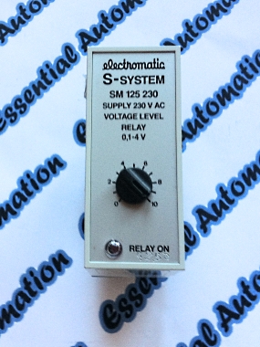 Electromatic S-System SM125230 Voltage Level Relay.