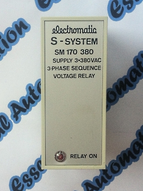 Electromatic S-System SM170-380 voltage / sequence monitor.