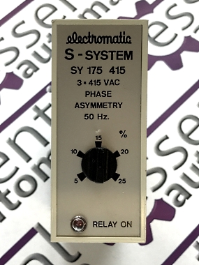 Electromatic S-System SY175415 Phase Asymmetry Monitor.